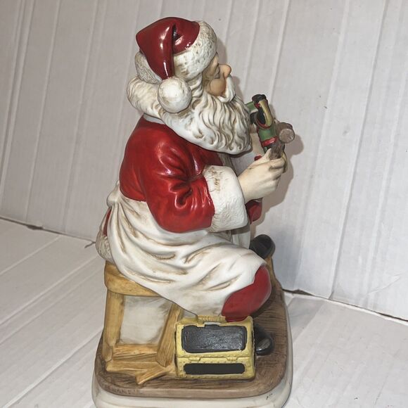 Vtg Melody In Motion Santa Clause Musical Christmas Limited Edition 6071/8000 - Picture 6 of 8